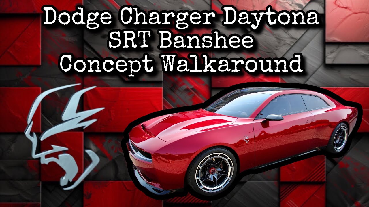 Dodge Charger Daytona SRT Banshee Concept - May 2023