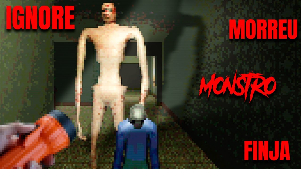 Esse jogo te obriga a fingir que o monstro NÃO EXISTE!!! - Pretend it's not there