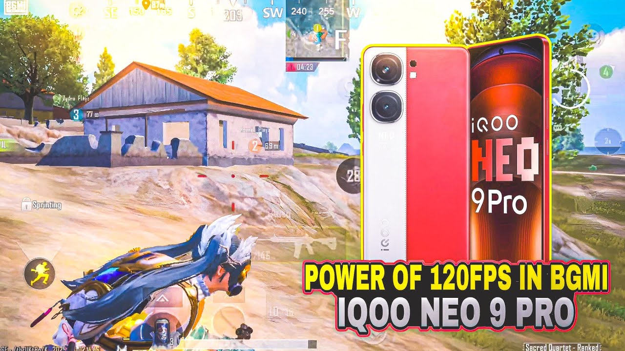 iqoo neo 9 pro Bgmi test 2025💥iqoo neo 9 pro 120 Fps Bgmi Gameplay |  iqoo neo 9 pro review