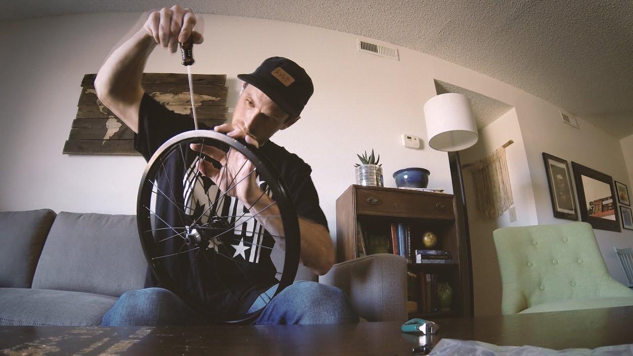 How To Build A 36 Spoke Wheel - BMX