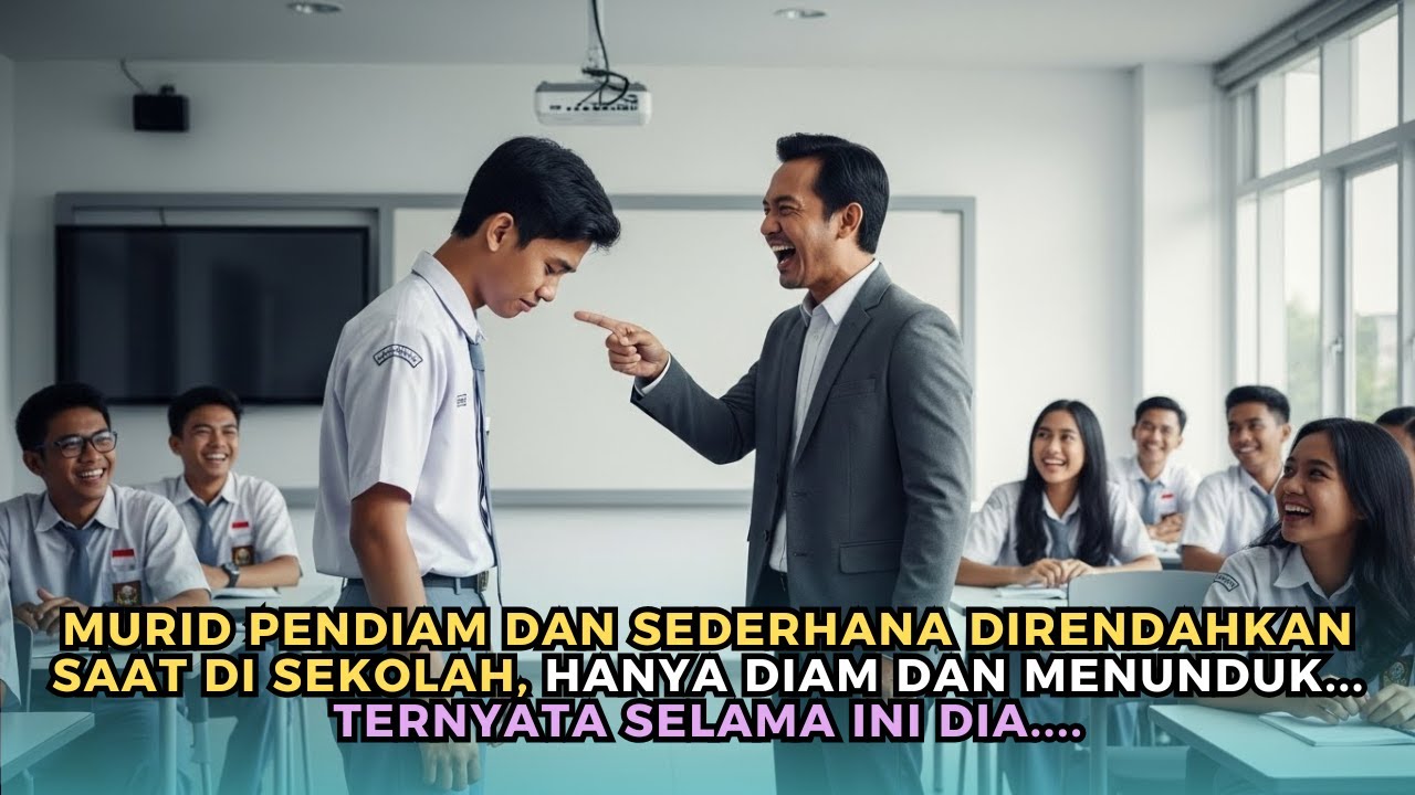 Murid Pendiam Ini Dihina di Kelas, Saat Kebenaran Terungkap Semua Terdiam