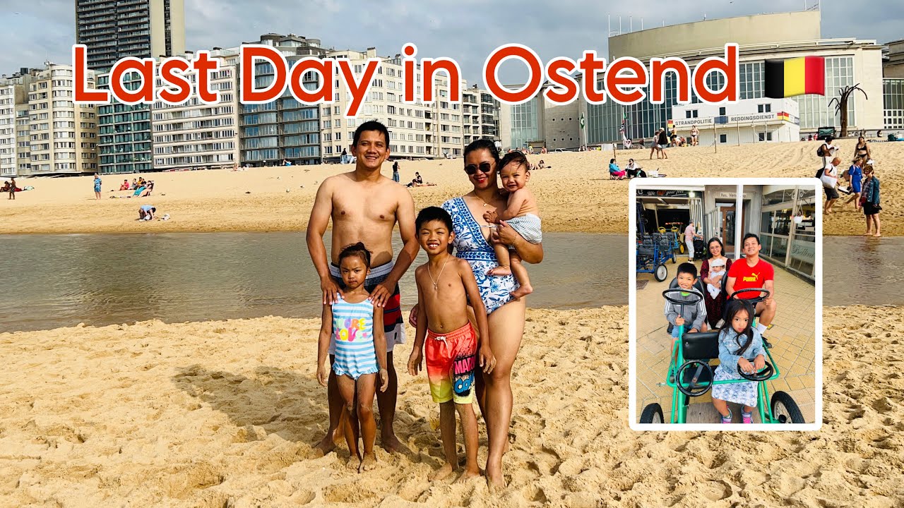 Our Last Day in Ostend, Belgium | Family Cycling | Filipino in Germany |Travelling with the Carda&ntilde;os