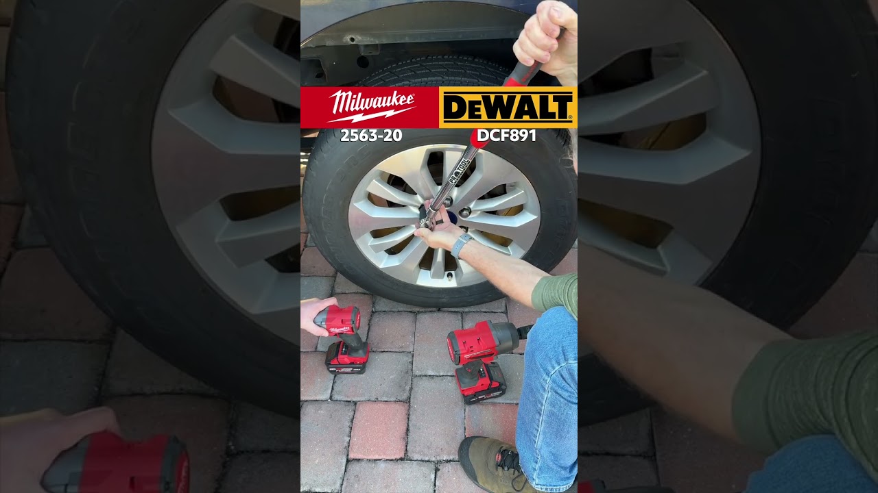 Milwaukee Stubby против DeWalt Impact | Поединок 1 на 1