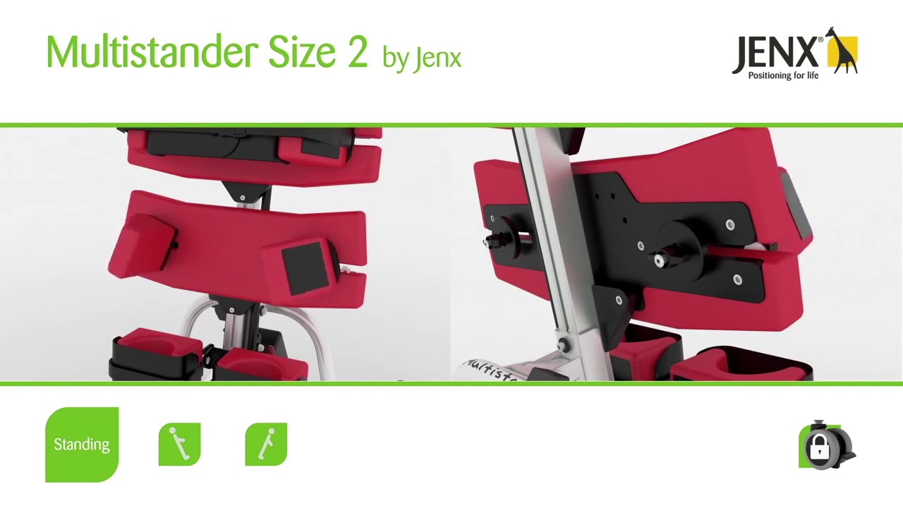 Cómo ajustar el bipedestador Multistander T2 - Rehagirona