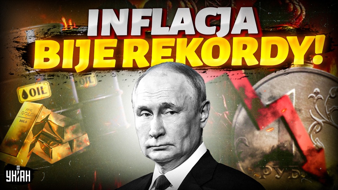 Rekordowa inflacja DOBIJA Rosję! Ceny WYSTRZELIŁY w górę: Putin przyznał się do KATASTROFY