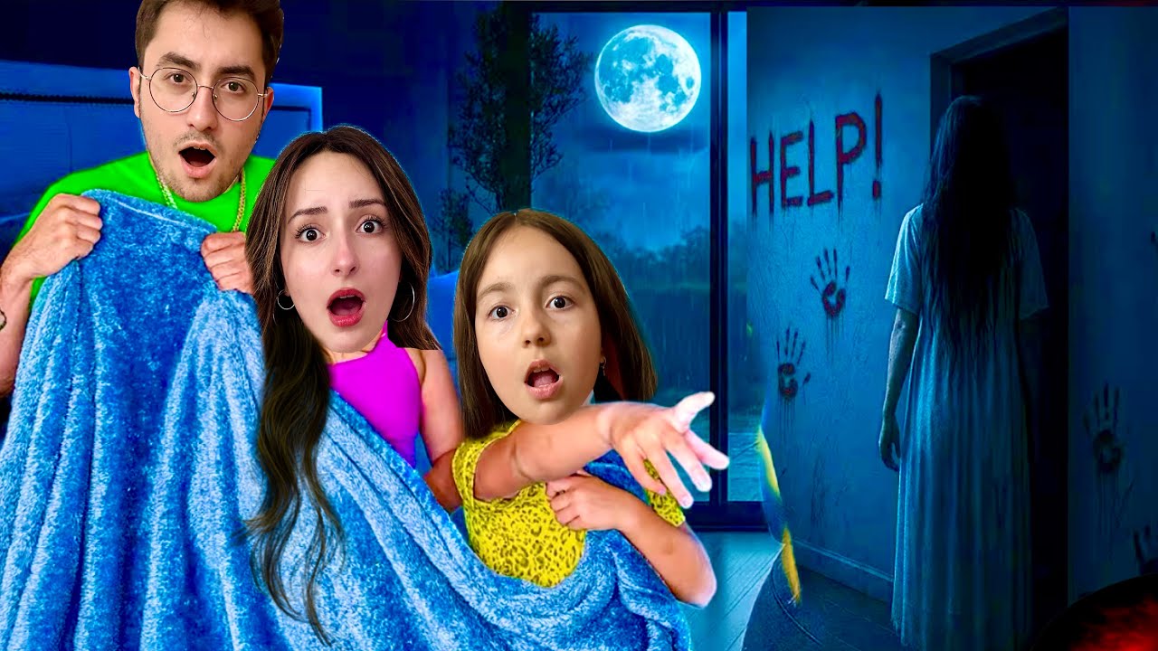 EVİMİN İÇİNDE GÖRENMEYEN BİR ŞEY DOLAŞIYOR GHOST / ZEYNEP VE HİRANUR 