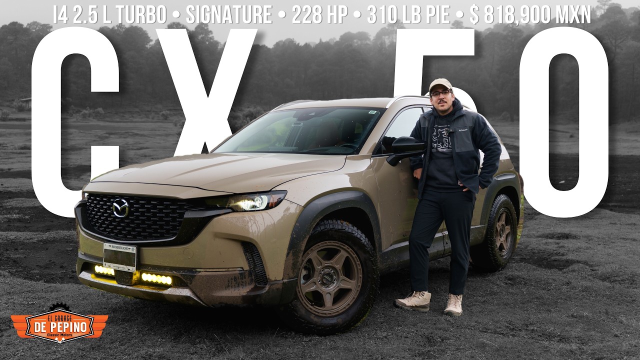 Para la aventura y el diario - Mazda CX-50