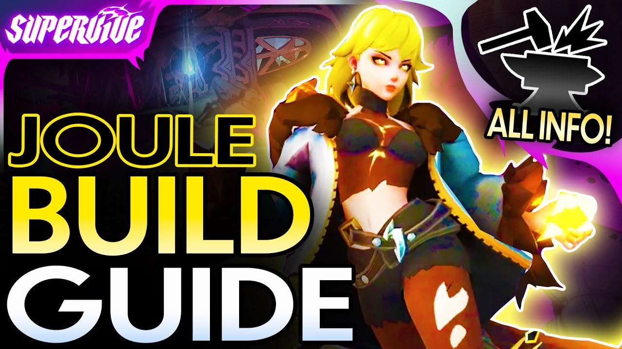 RANK 1 PEAK JOULE BUILD GUIDE! - EQUIPMENT! ABILITY ORDER! POWERS! || SUPERVIVE