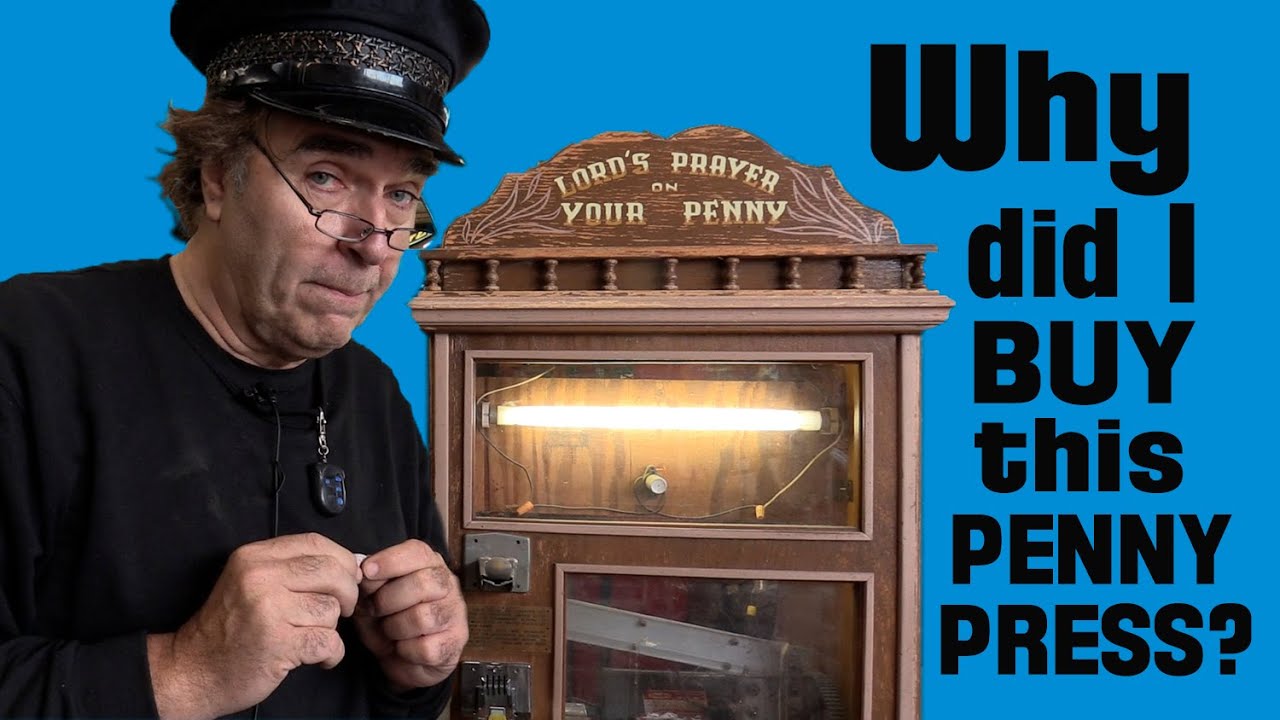 The Lord's Prayer Penny Press Machine