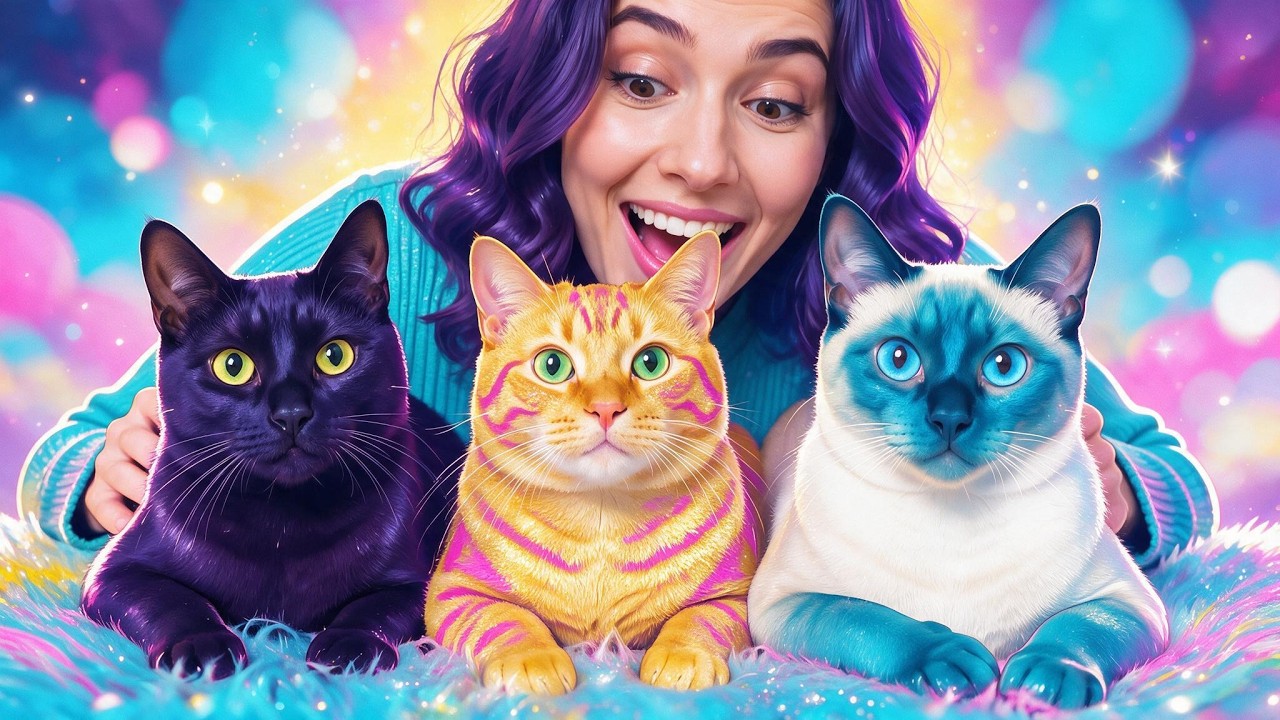 Тайный сюрприз с котенком! Узнает ли мама о бедном спрятанном котике? 🐱🎉