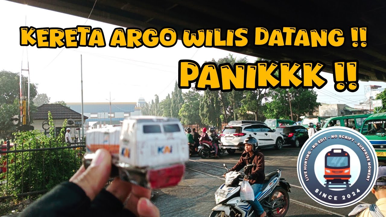KEJAR KA CIKURAY DAN KA ARGO WILIS BERSAMA SI THOLE.. 🤩🤩