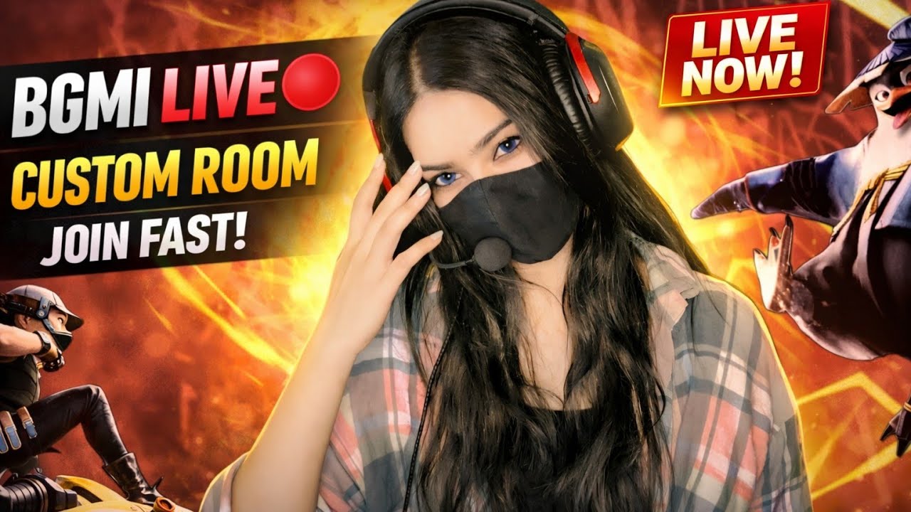 BGMI Live Tamil 🔥 Girl Gamer