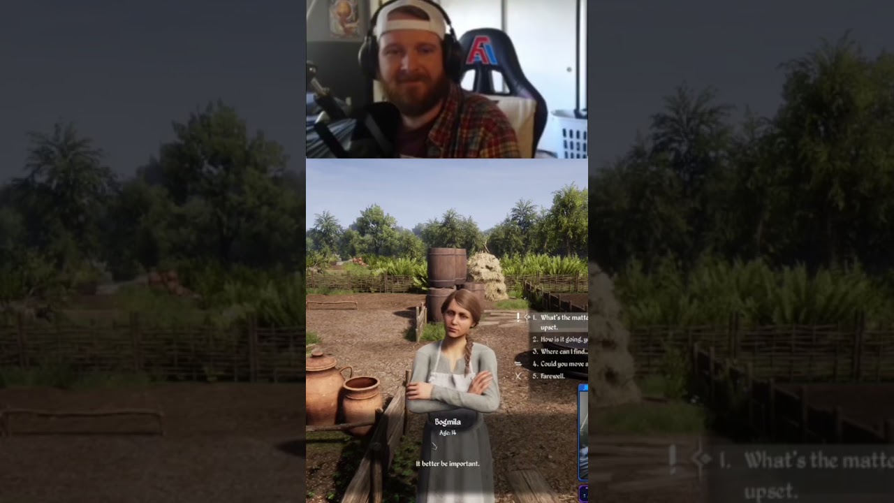 Close call there, bud. #medievaldynasty #medievalgame #twitchclips