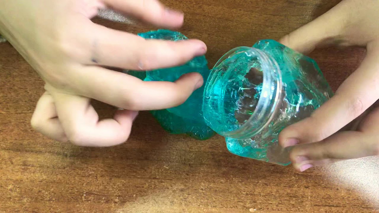 Blue Clear Crystal Slime