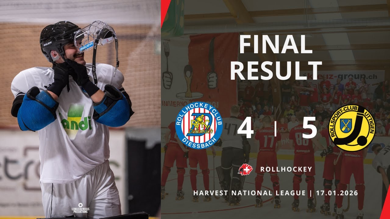 Harvest National League (HNL) - RHC Diessbach vs RSC Uttigen | 17.01.2026