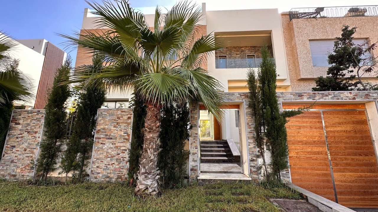اللهم بارك فيلا بمواصفات عالية بدار بوعزة ، بثلاث طوابق 💯على بعد أمتار من البحر villa dar bouazza