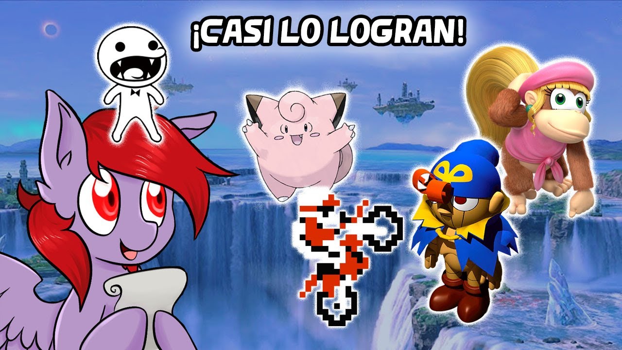 Los personajes que CASI entraron a Smash Bros!