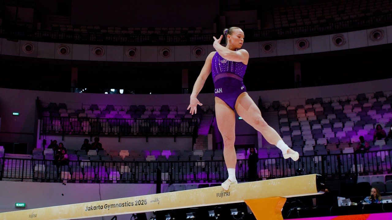 Ellie Black (CAN) - BB - Podium Training - 2025 World Championships Jakarta