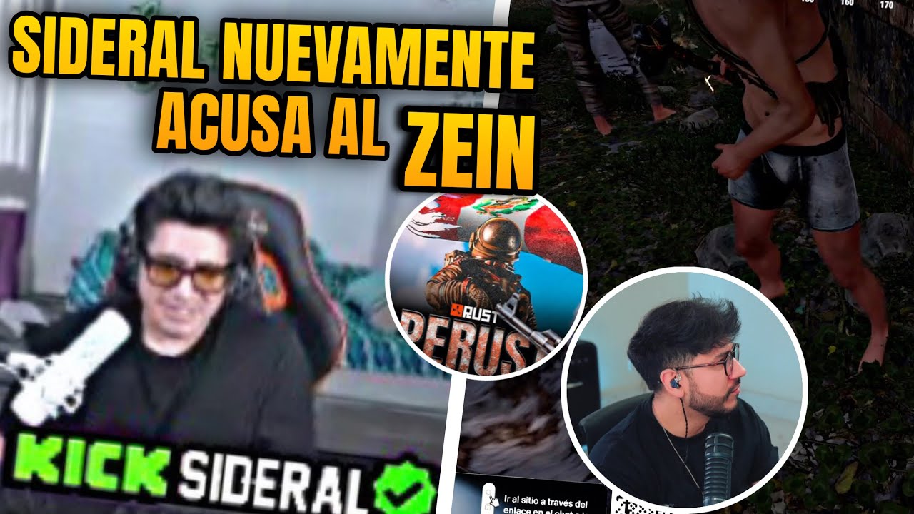 NUEVAMENTE SIDERAL ACUSA A ZEIN Y A SU GRUPO QUE USAN SUS PODERES  EN PERUST
