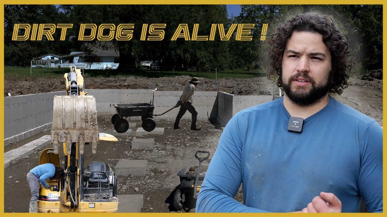 Building My Own House From Scratch (With ZERO Experience) | Fixing our Excavator & Backfilling