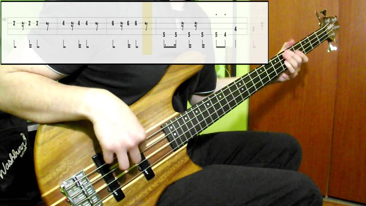 Toto - Africa (Bass Cover) (Play Along Tabs In Video)