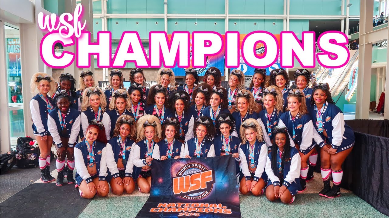 WSF CHAMPIONS 2025: lady jags cheer competition