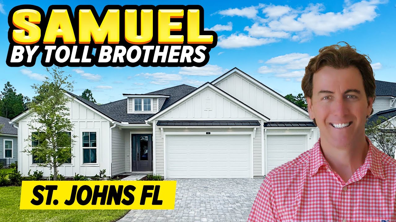 3-Car Garage Ranch | Toll Brothers Florida Samuel Plan