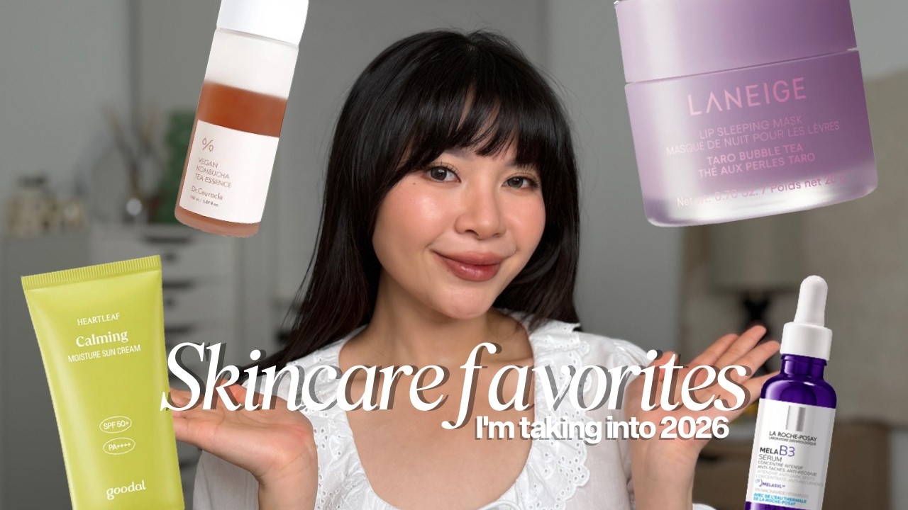 Skincare favorites in 2025 that I'm taking into 2026