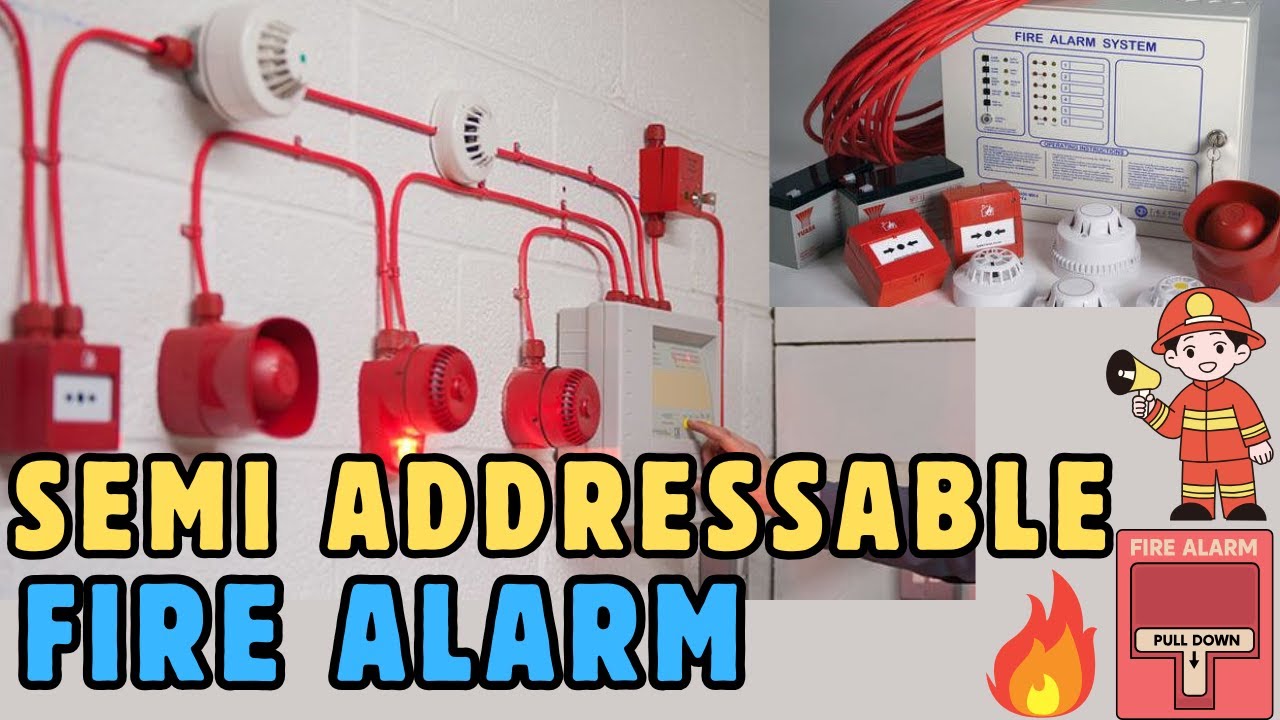 Rangkaian Semi Addressable - Fire Alarm Sistem