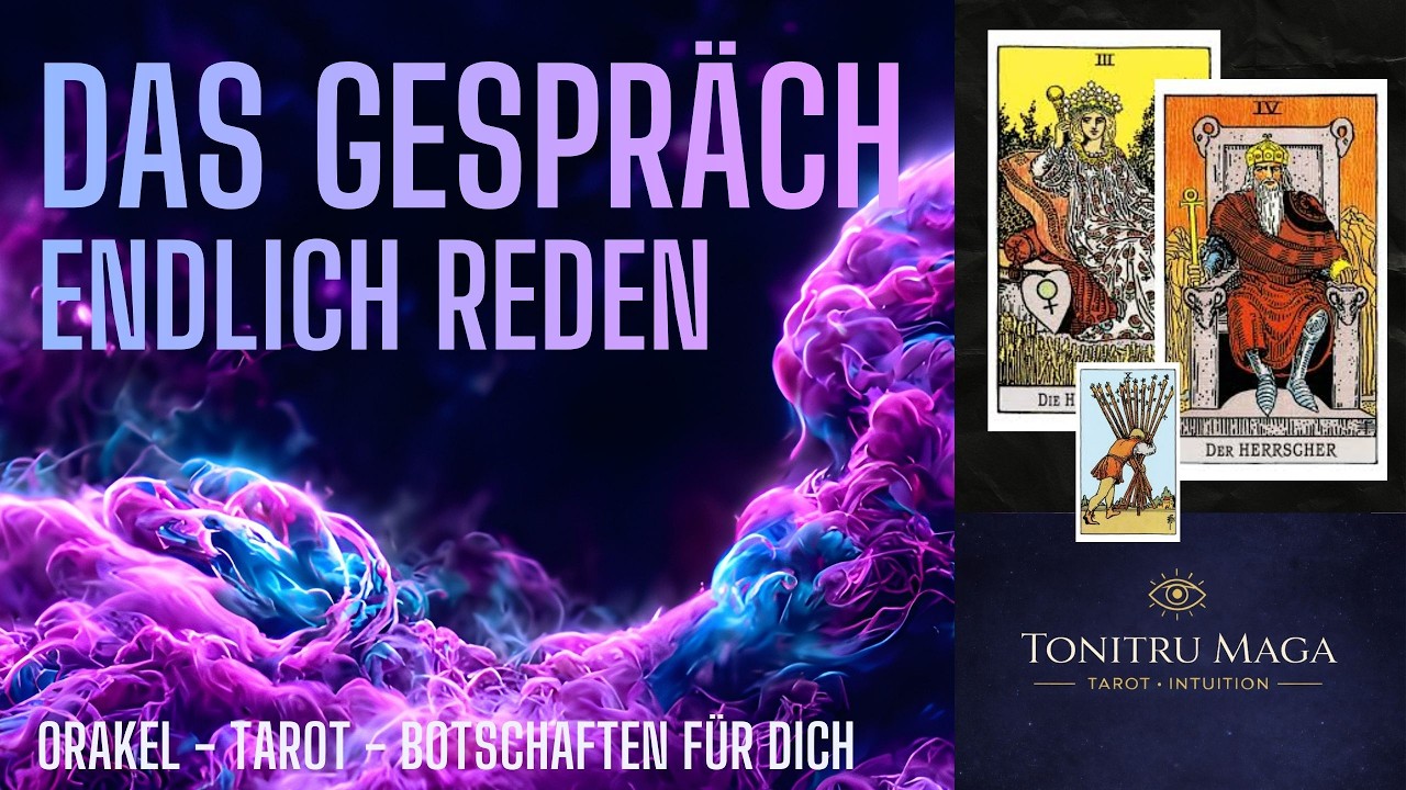 Nach der Aussprache verändert sich alles 💫 Diese Aussprache bringt Bewegung✨tarot #tarotreading