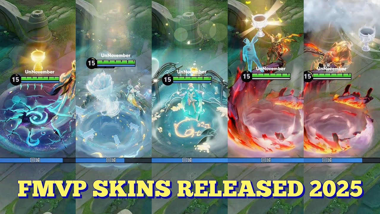 ALL FMVP SKINS RELEASED 2025 | HONOR OF KINGS