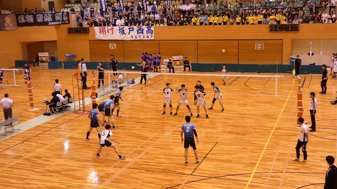 第1 正智深谷 - 昌平 [準決勝]2019年5月11日(土)令和元年度関東高校バレーボール大会埼玉県予選会[男子]