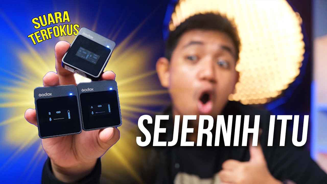 Lokasi Rame Suara Jernih | Wireless Clip On Godox Movelink M2