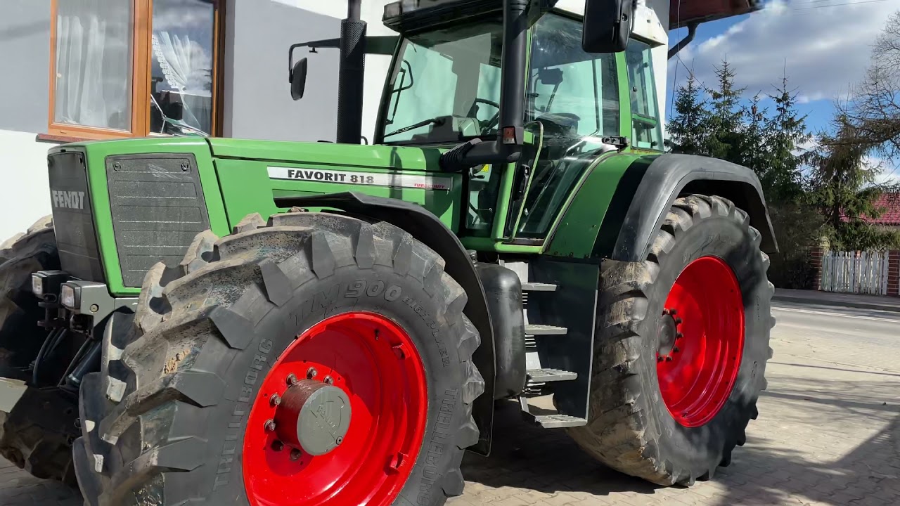 FENDT Favorit 818, sprowadzony, engine sound, prezentacja, review *PESTROL Maszyny Rolnicze*