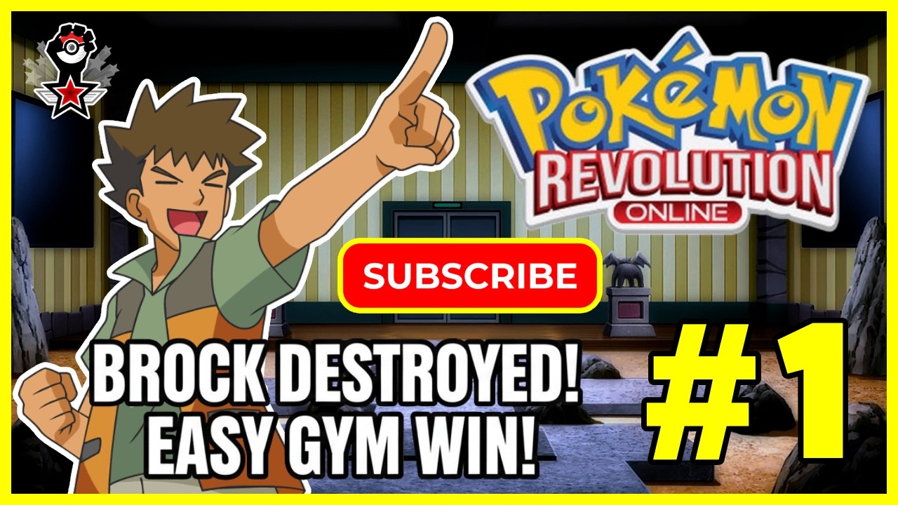 BEST Starter Guide in Pokémon Revolution Online! (Pallet to Brock Easy Win)