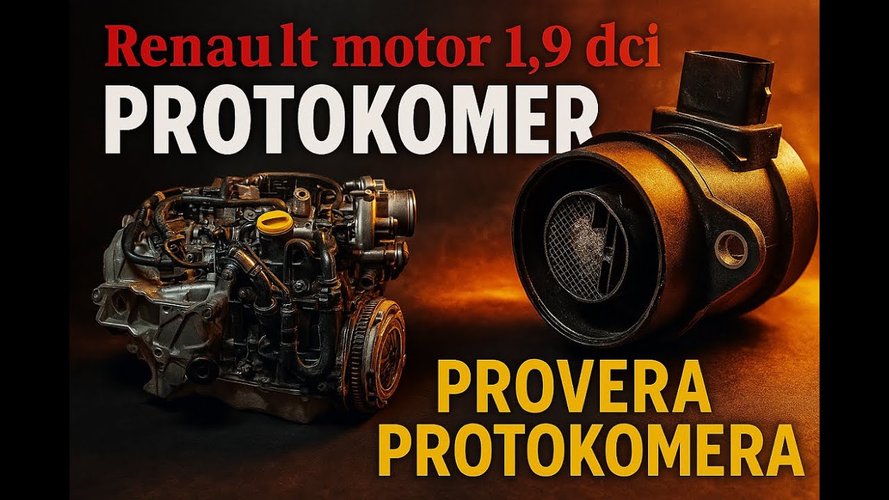Ponosanje motora sa losim protokomerom PROVERA PROTOKOMERA