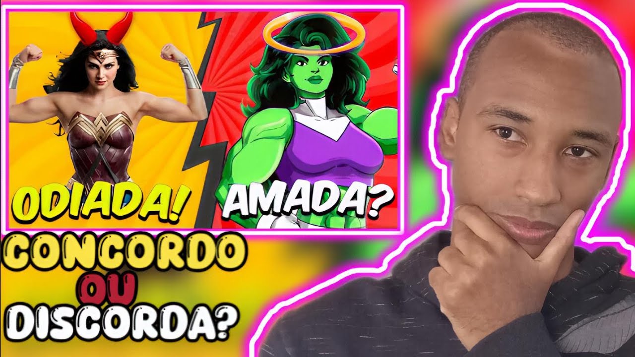 REACT: 5  Personagens Femininas Mais AMADAS VS 5 Mais ODIADAS