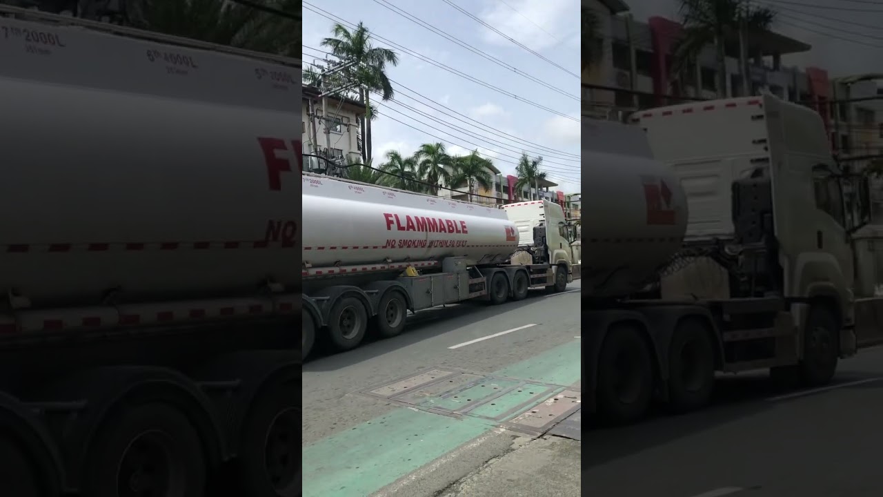 Fuel Oil tanker #truck  #flammable #huge #shorts #viral