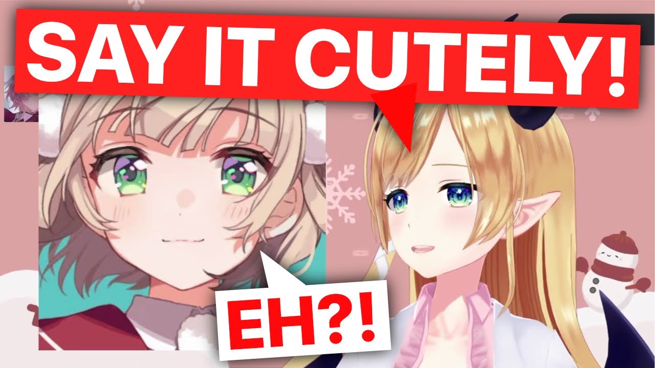 Choco Forces Ui-mama To Say Happy Birthday Cutely (Shigure Ui & Yuzuki Choco / Hololive) [Eng Subs]