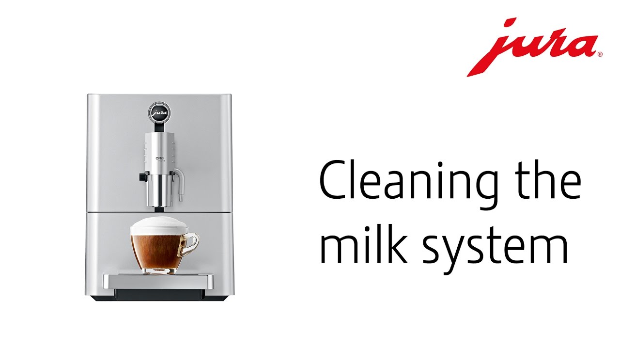 ENA Micro 9 &minus; Cleaning the milk system (multi-language subtitles)