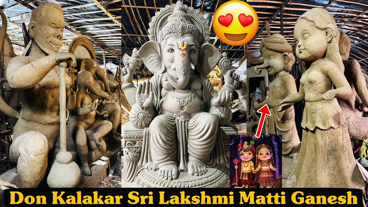 Don Kalakar Sri Lakshmi Matti Ganesh Ep3 | Eco Friendly Ganpati Making 2025 | Clay Ganesh at Nagole