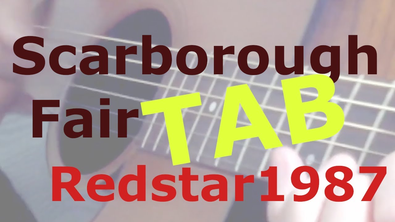 Scarborough Fair Tab / スカボローフェア　タブ譜