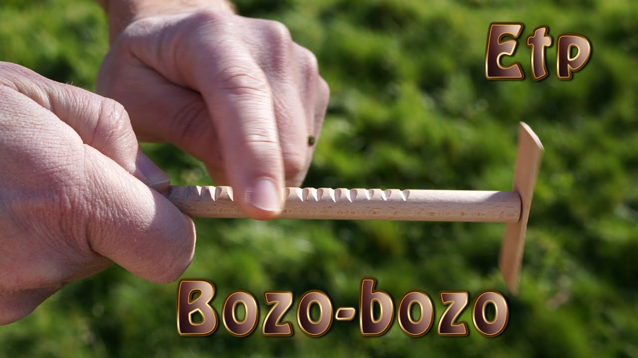 Fabriquer son Bozo bozo, Whimmy Diddle, Geehaw (objet en bois magique) !!!