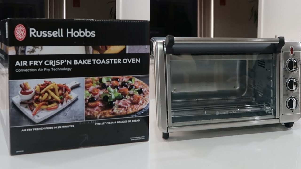 Тостер-печь Russell Hobbs Air Fry Crisp'N Bake | Распаковка и тестирование | Картофельные чипсы |...