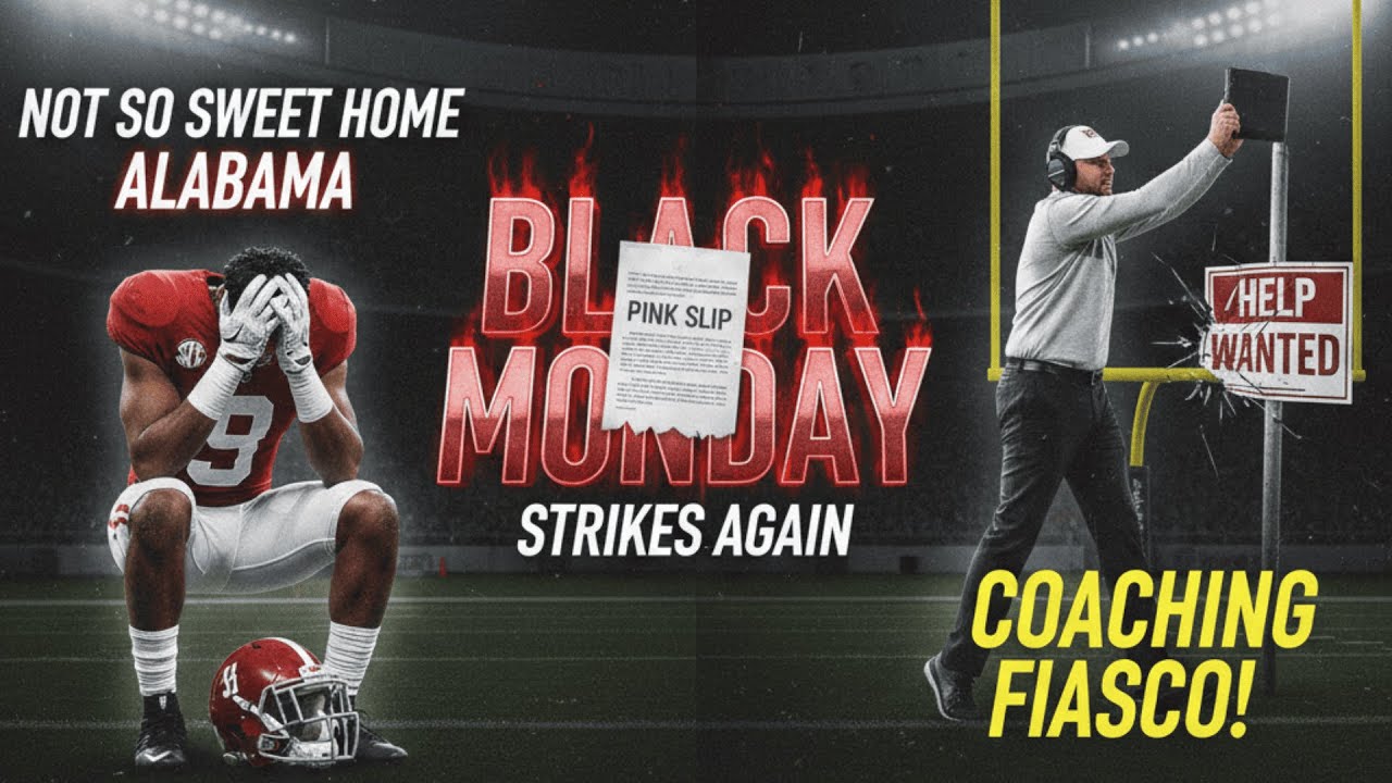 “Not So Sweet Home Alabama; Black Monday Strikes Again; Coaching Fiasco!”