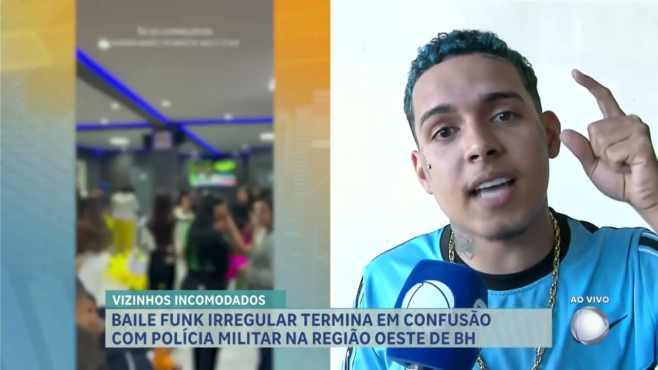 Festa em bar de funkeiro termina em confusão e acusações de truculência policial em BH