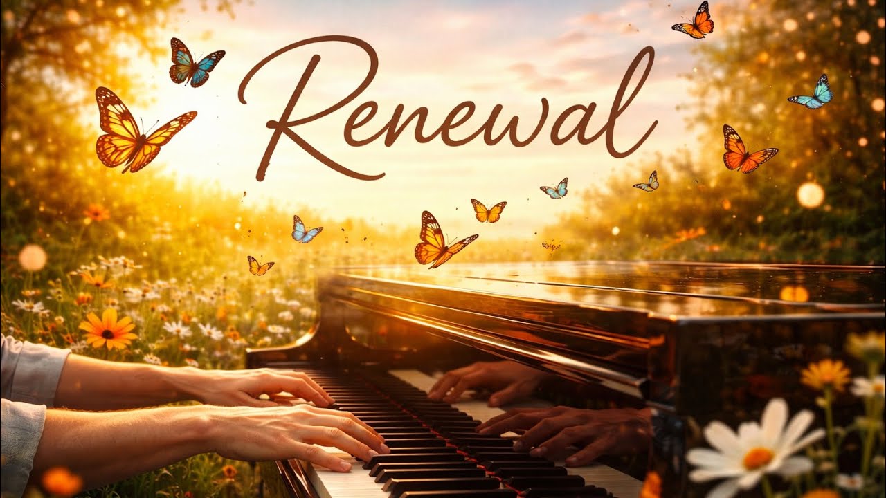 Renewal- Composition de piano.  Douceur et espoir. Merci pour votre écoute ❤️ #renewal #composition 