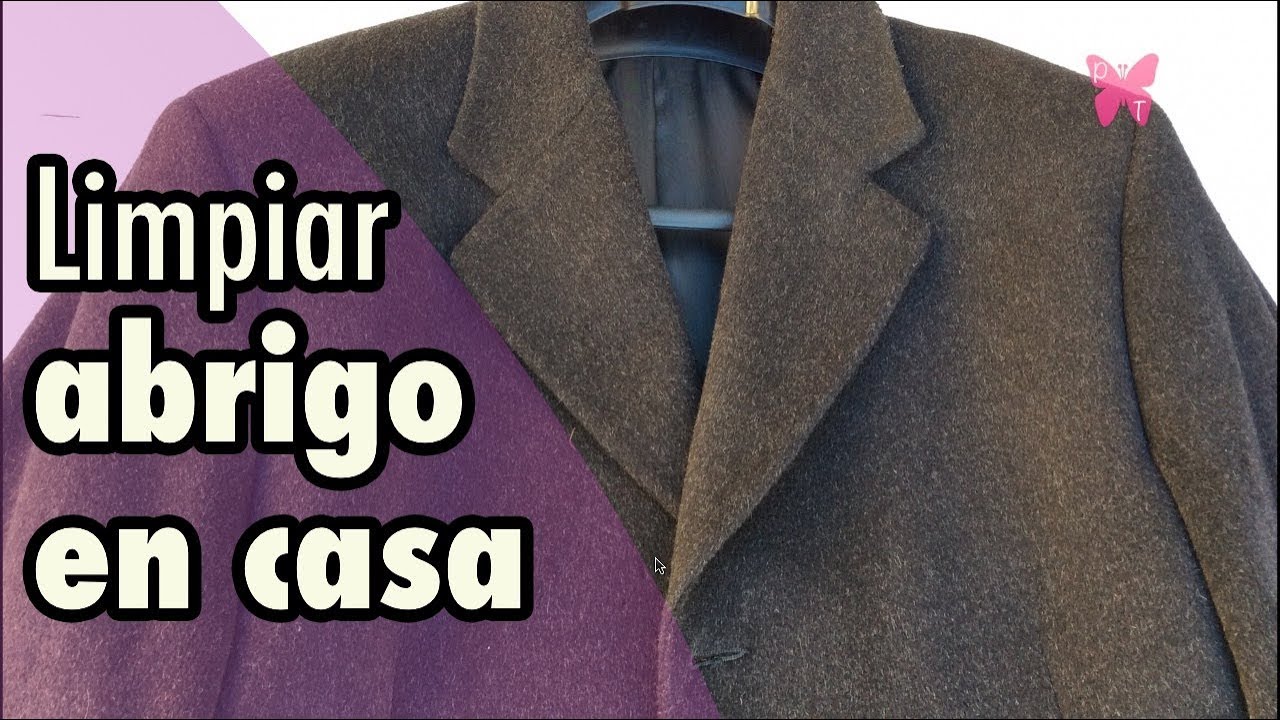 Cómo limpiar un abrigo de paño en casa