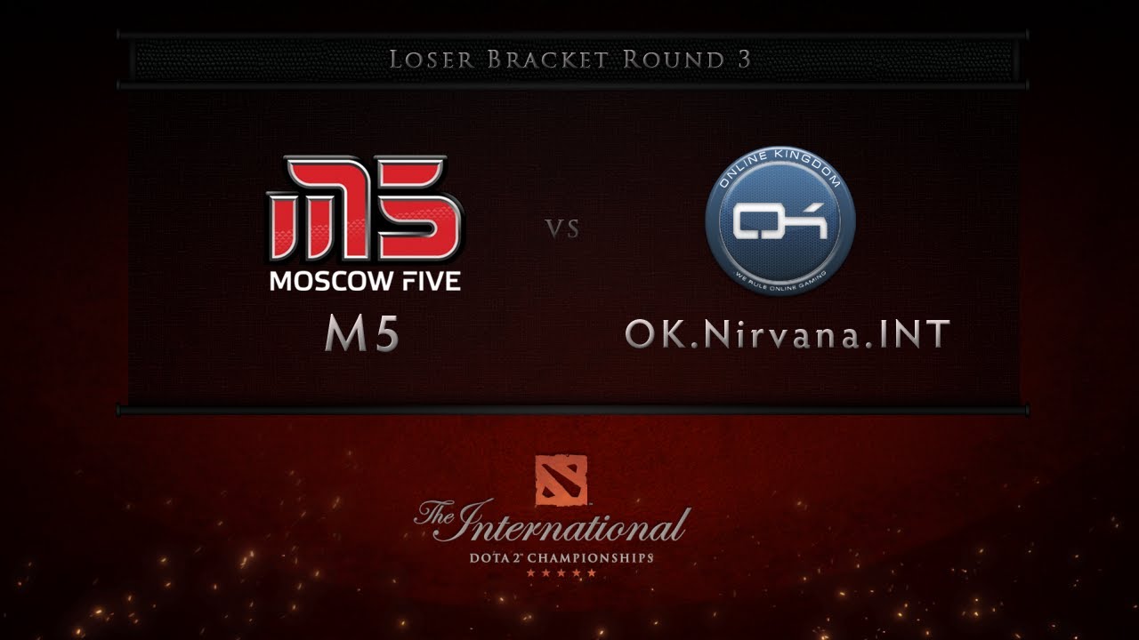 M5 vs OK.Nirvana.Int - Loser Bracket Rd 4 - English Commentary - Dota 2 International