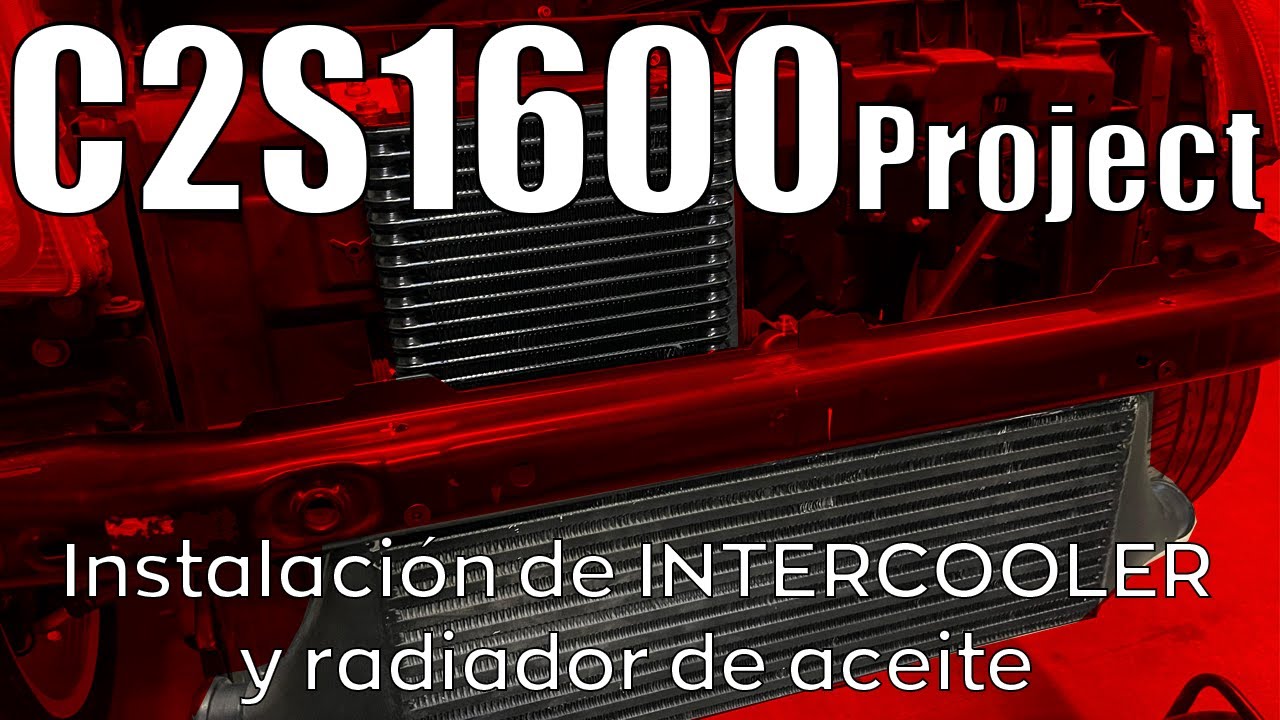 Citroen C2 S1600 Project: Instalamos el intercooler y el radiador de aceite